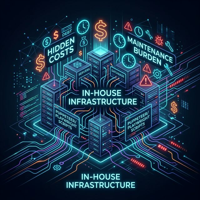 Los Costos Ocultos de Construir una Infraestructura de Pruebas Interna con Playwright/Puppeteer